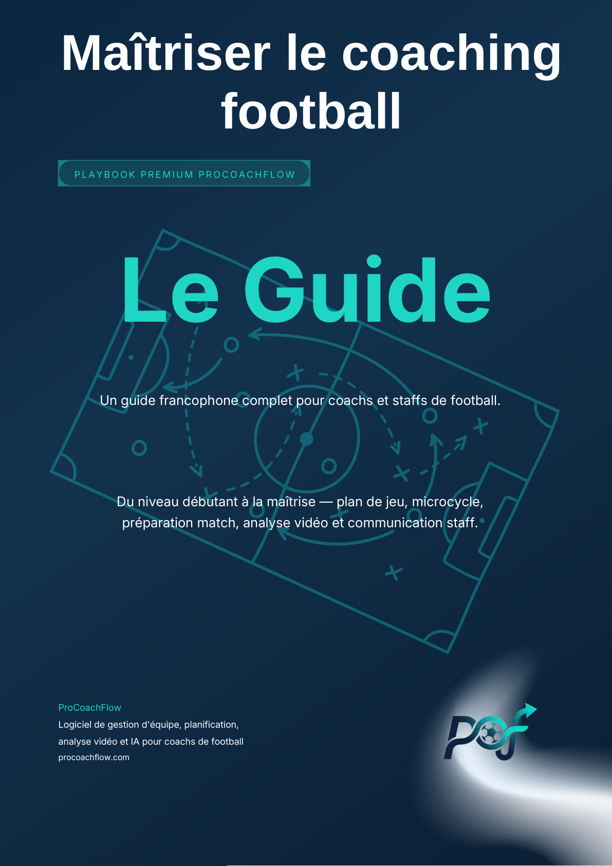 Couverture du guide Maitriser le coaching football
